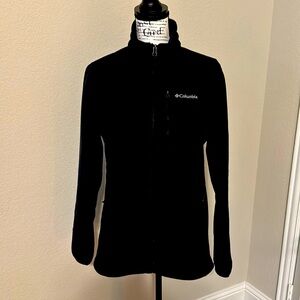 Men’s Columbia Fleece zip-up jacket. Size Small